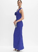 Textured Taffeta Dress