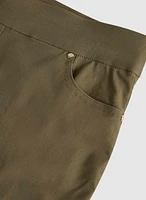 Pull-On Slim Leg Pants