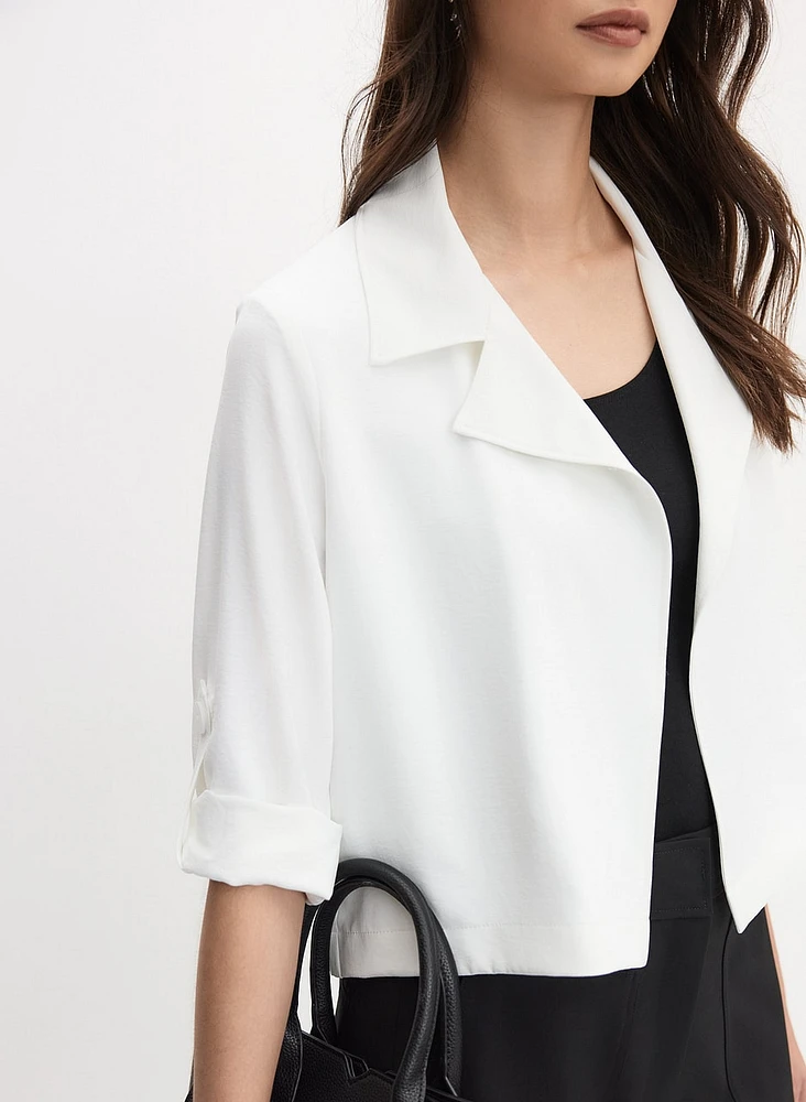 Joseph Ribkoff - Open Cropped Blazer