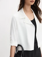 Joseph Ribkoff - Open Cropped Blazer