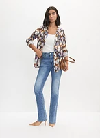 Abstract Print Blouse