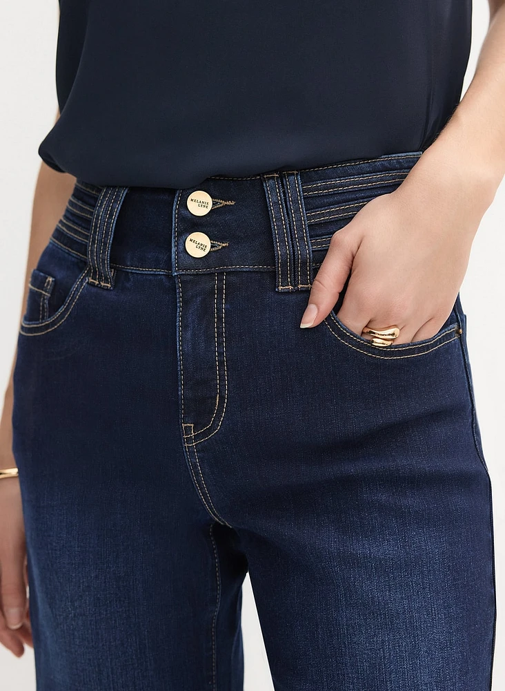 Double Button Jeans