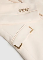 Long Metal Accent Jacket
