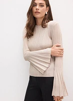 Flare Sleeve Sweater