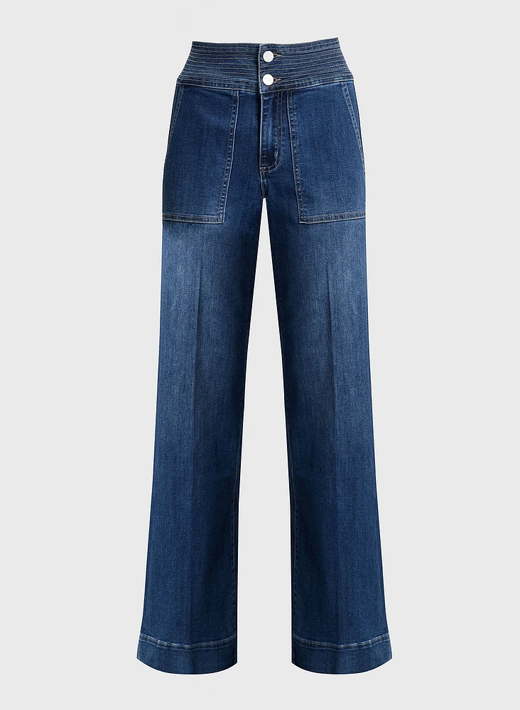 High-Waist Trouser Jeans