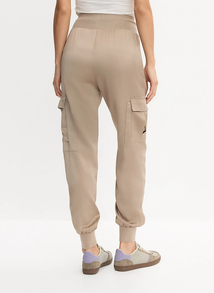 Pull-On Cargo Jogger Pants