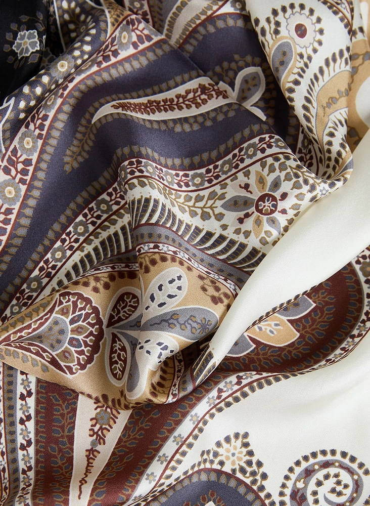 Paisley Silk Scarf