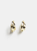 Twist Hoop Earrings