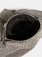 Knotted Handle Rhinestone Detail Bag