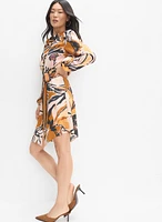 Floral Shirt Dress