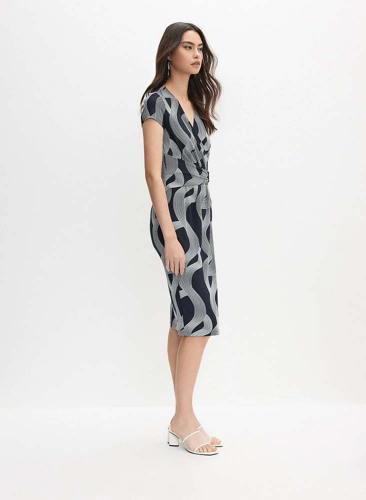 Joseph Ribkoff - Wrap Midi Dress