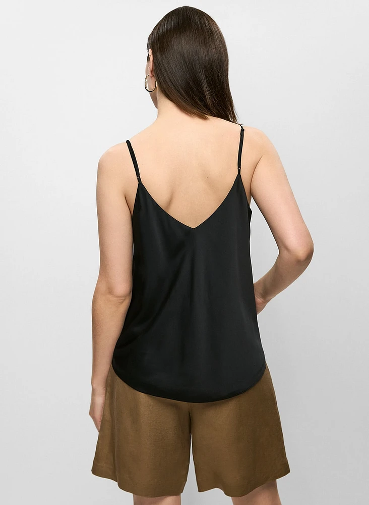 Camisole en satin Essentiels