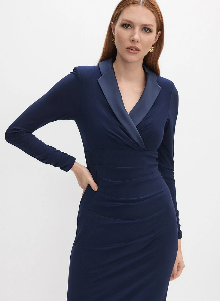 Ruched Jersey Dress