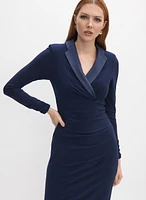 Ruched Jersey Dress