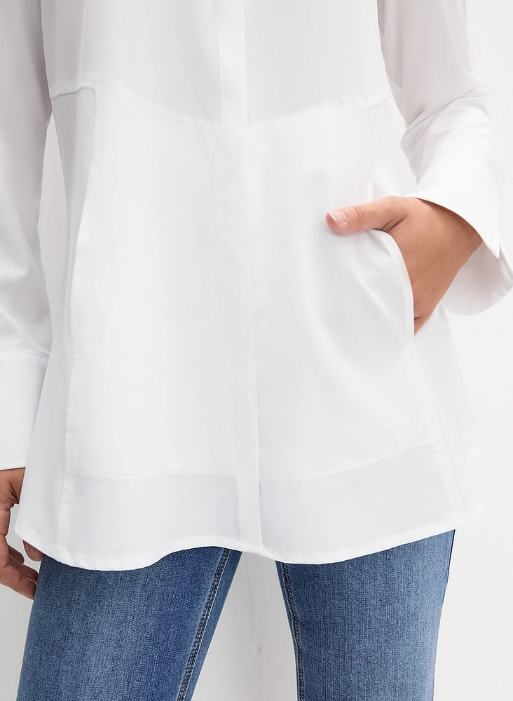 Joseph Ribkoff - A-Line Button-Down Blouse