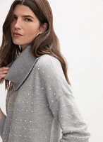 Joseph Ribkoff - Studded Knit Sweater