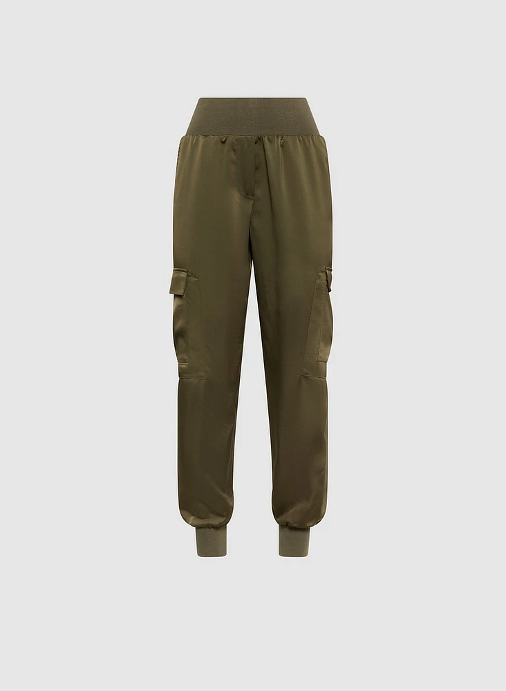 Pull-On Cargo Jogger Pants