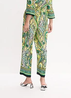 Joseph Ribkoff - Paisley Straight Leg Pants