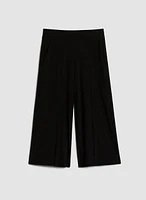 Wide Leg Culotte Pants