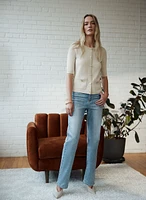 Foil Dot Jeans