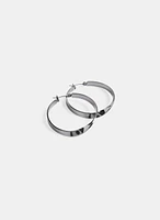 Curved Hoop Earrings