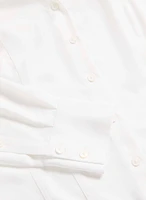 Long Sleeve Button Front Blouse