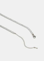 Cubic Zirconia Twist Front Necklace