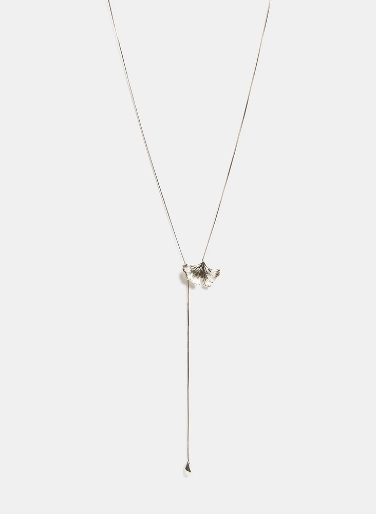 Floral Slider Necklace