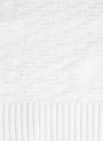 Pull texturé sans manches