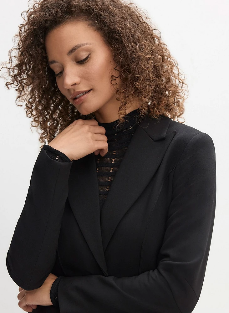 Single-Button Blazer