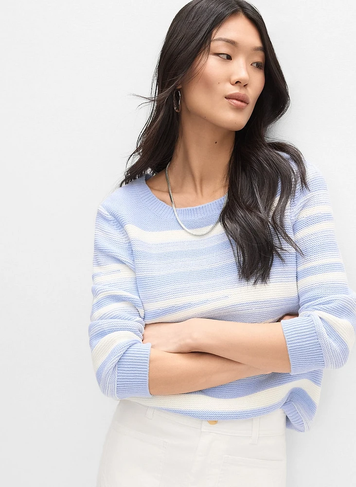Mixed Stripe Sweater