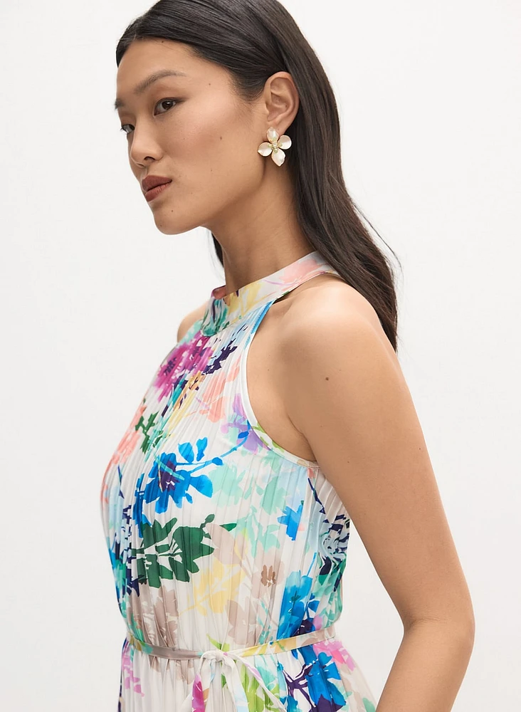 Joseph Ribkoff - Floral Plissé Dress