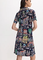 Joseph Ribkoff - Paris Print Dress