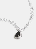Teardrop Pendant Necklace