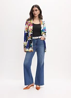 Joseph Ribkoff- Abstract Print Blazer