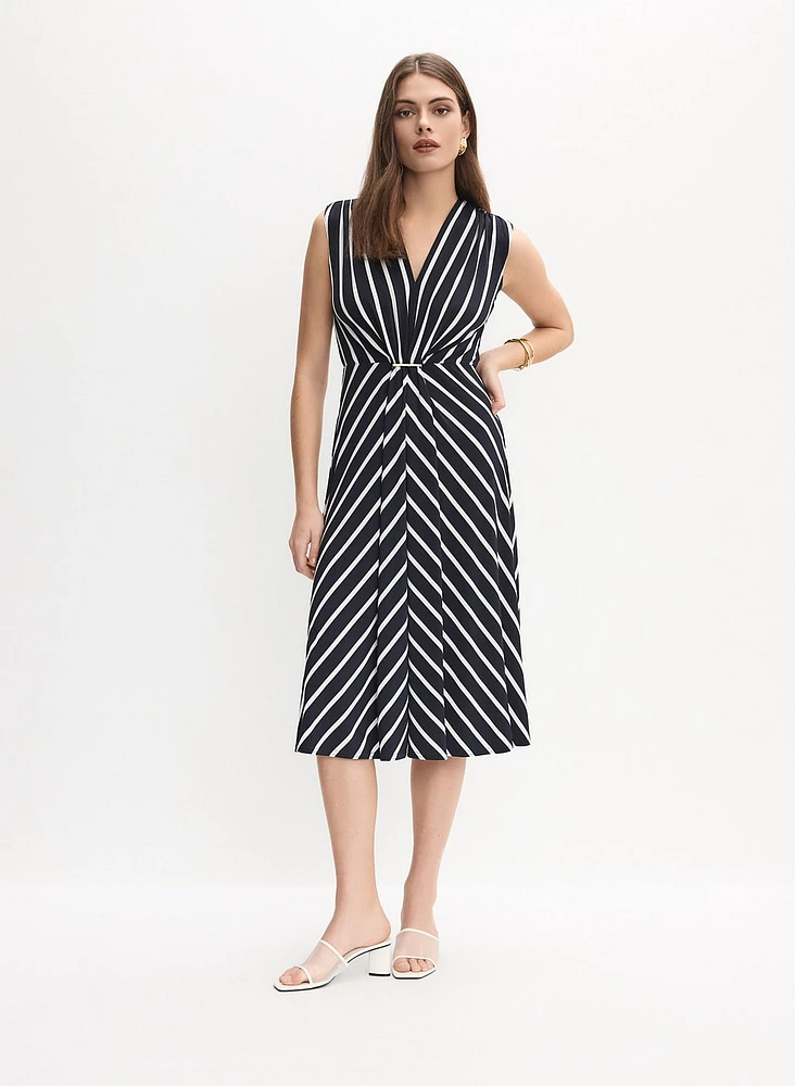 Joseph Ribkoff - Striped Jersey Dress