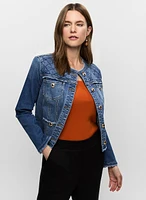 Quilted Denim Jacket