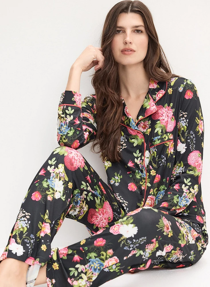 Floral Print Pyjama Set