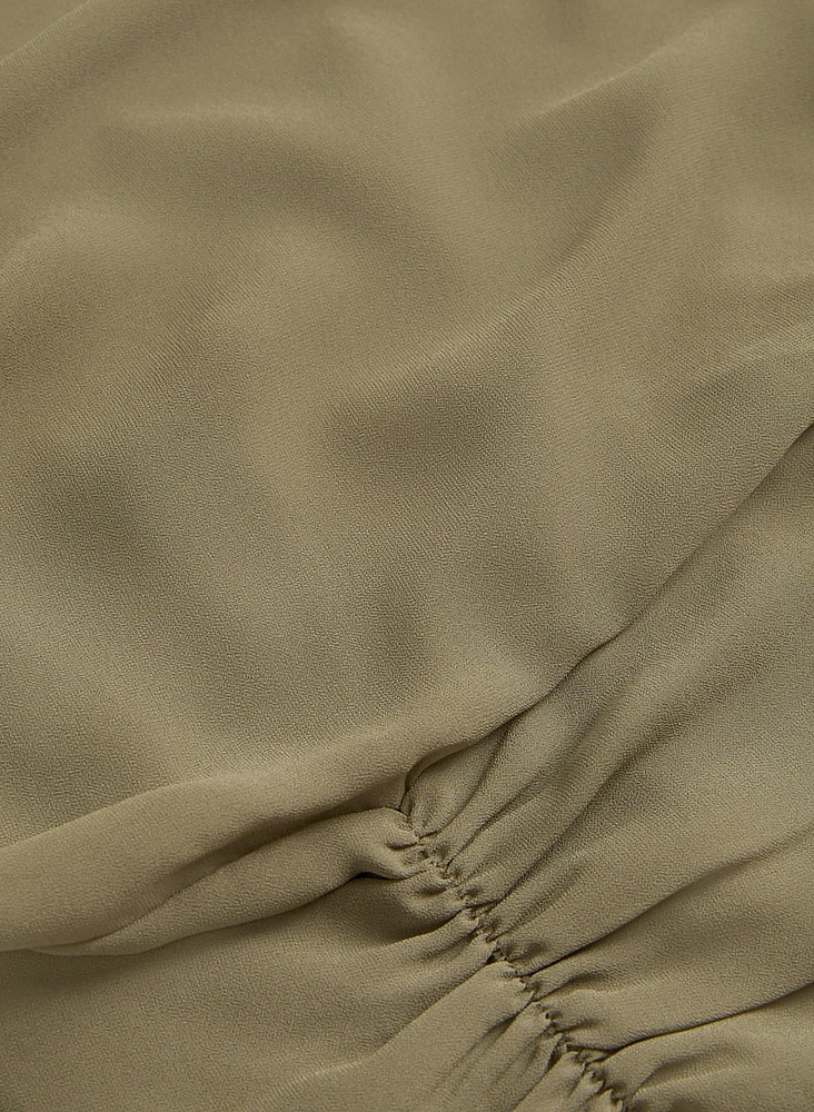 V-Neck Chiffon Blouse