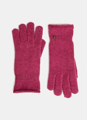 Gants en mélange de laine