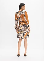 Floral Shirt Dress