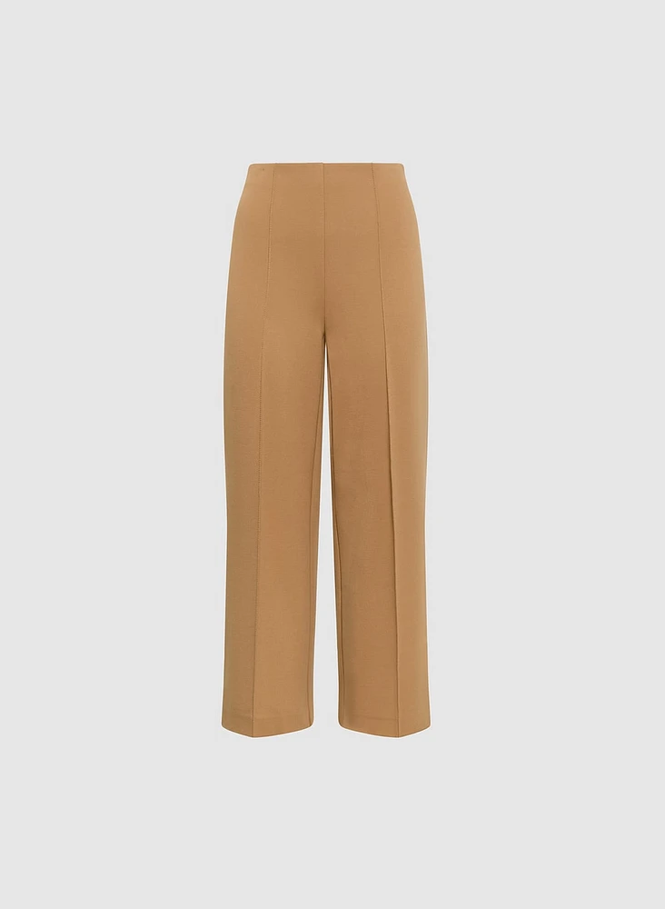 Wide Leg Culotte Pants