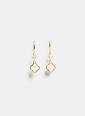 Clover Drop Earrings