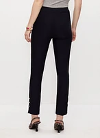 Slit Detail Pull-On Pants