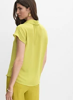 Button Placket Blouse
