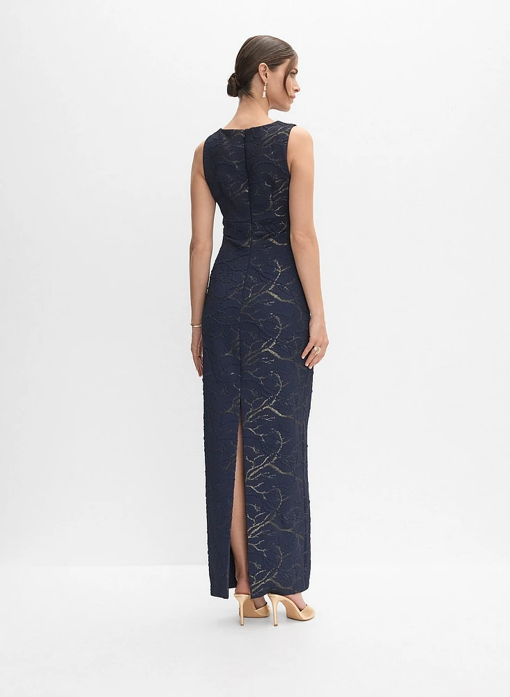 Asymmetrical Neck Dress