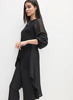 Asymmetric Tunic Blouse