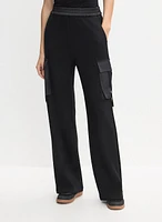 Cargo Pocket Wide Leg Pants