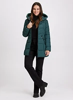 Hooded Puffer Coat