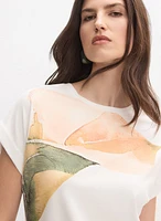 Lily Print T-Shirt